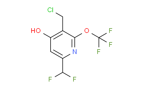 AM159207 | 1806736-47-9 | 3-(Chloromethyl)-6-(difluoromethyl)-4-hydroxy-2-(trifluoromethoxy)pyridine