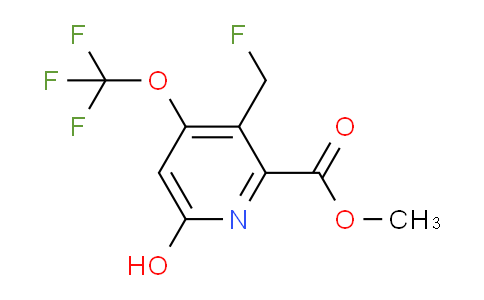 Methyl 3-(fluoromethyl)-6-hydroxy-4-(trifluoromethoxy)pyridine-2-carboxylate