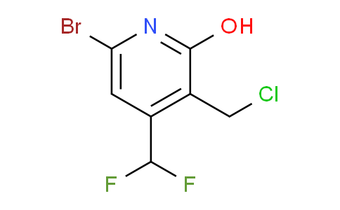 6-Bromo-3-(chloromethyl)-4-(difluoromethyl)-2-hydroxypyridine