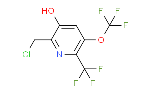 AM159210 | 1806026-37-8 | 2-(Chloromethyl)-3-hydroxy-5-(trifluoromethoxy)-6-(trifluoromethyl)pyridine