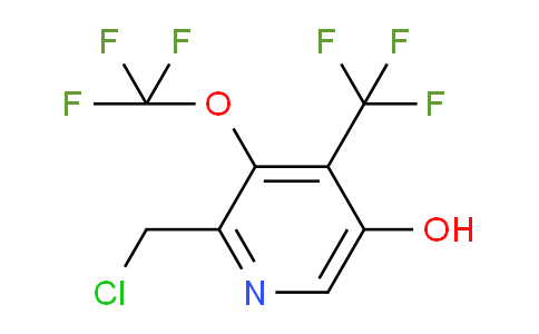 AM159216 | 1803965-79-8 | 2-(Chloromethyl)-5-hydroxy-3-(trifluoromethoxy)-4-(trifluoromethyl)pyridine