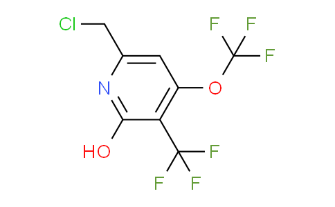 AM159221 | 1804354-65-1 | 6-(Chloromethyl)-2-hydroxy-4-(trifluoromethoxy)-3-(trifluoromethyl)pyridine