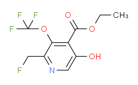 AM159225 | 1804829-33-1 | Ethyl 2-(fluoromethyl)-5-hydroxy-3-(trifluoromethoxy)pyridine-4-carboxylate