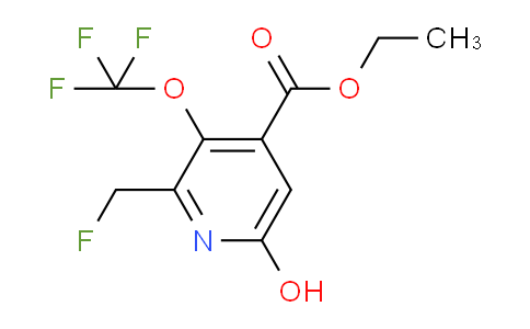 AM159228 | 1806744-10-4 | Ethyl 2-(fluoromethyl)-6-hydroxy-3-(trifluoromethoxy)pyridine-4-carboxylate