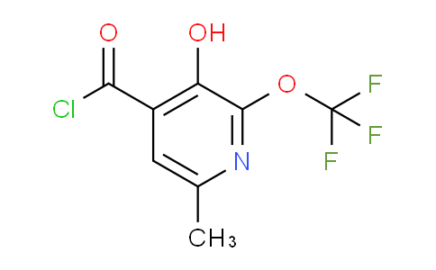 AM159229 | 1806264-52-7 | 3-Hydroxy-6-methyl-2-(trifluoromethoxy)pyridine-4-carbonyl chloride