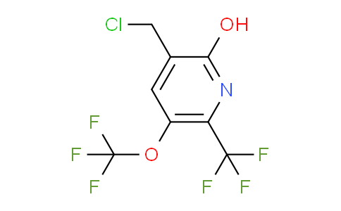 AM159234 | 1806267-26-4 | 3-(Chloromethyl)-2-hydroxy-5-(trifluoromethoxy)-6-(trifluoromethyl)pyridine