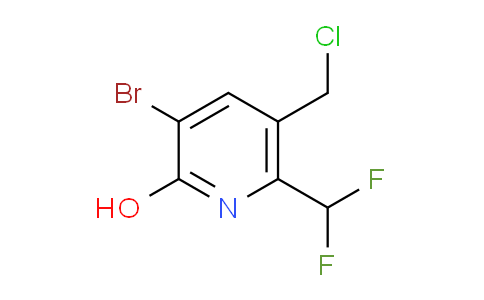 AM15924 | 1804842-04-3 | 3-Bromo-5-(chloromethyl)-6-(difluoromethyl)-2-hydroxypyridine