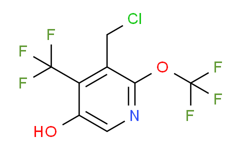 AM159240 | 1806736-75-3 | 3-(Chloromethyl)-5-hydroxy-2-(trifluoromethoxy)-4-(trifluoromethyl)pyridine