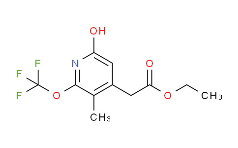 AM159243 | 1806731-79-2 | Ethyl 6-hydroxy-3-methyl-2-(trifluoromethoxy)pyridine-4-acetate