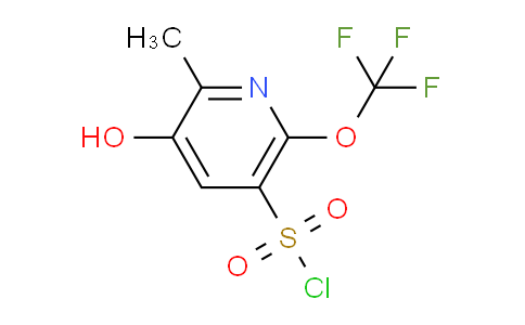 AM159247 | 1804345-53-6 | 3-Hydroxy-2-methyl-6-(trifluoromethoxy)pyridine-5-sulfonyl chloride