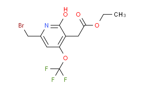 AM159254 | 1804828-90-7 | Ethyl 6-(bromomethyl)-2-hydroxy-4-(trifluoromethoxy)pyridine-3-acetate
