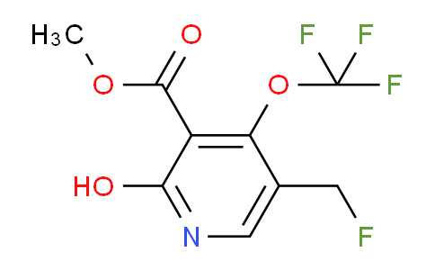 Methyl 5-(fluoromethyl)-2-hydroxy-4-(trifluoromethoxy)pyridine-3-carboxylate