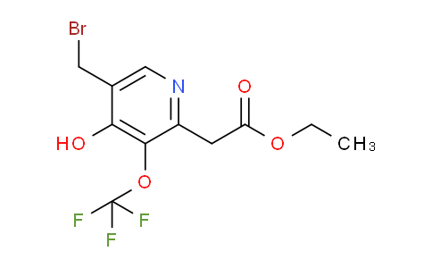 AM159268 | 1804354-14-0 | Ethyl 5-(bromomethyl)-4-hydroxy-3-(trifluoromethoxy)pyridine-2-acetate