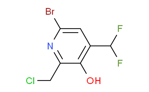 AM15927 | 1806907-38-9 | 6-Bromo-2-(chloromethyl)-4-(difluoromethyl)-3-hydroxypyridine