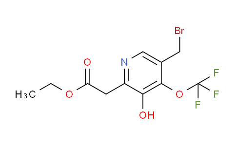 AM159273 | 1804721-59-2 | Ethyl 5-(bromomethyl)-3-hydroxy-4-(trifluoromethoxy)pyridine-2-acetate