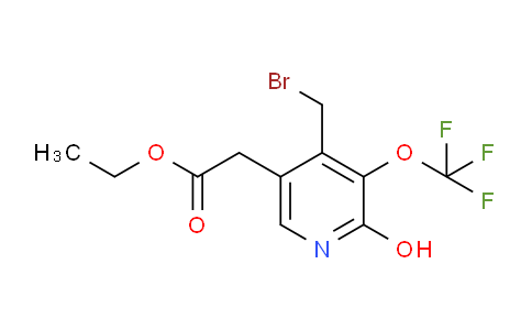 AM159274 | 1804479-96-6 | Ethyl 4-(bromomethyl)-2-hydroxy-3-(trifluoromethoxy)pyridine-5-acetate
