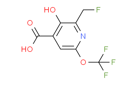 AM159281 | 1806170-41-1 | 2-(Fluoromethyl)-3-hydroxy-6-(trifluoromethoxy)pyridine-4-carboxylic acid