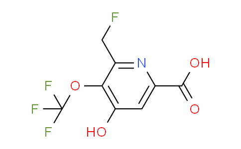 AM159283 | 1804362-40-0 | 2-(Fluoromethyl)-4-hydroxy-3-(trifluoromethoxy)pyridine-6-carboxylic acid