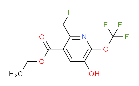 AM159285 | 1804365-83-0 | Ethyl 2-(fluoromethyl)-5-hydroxy-6-(trifluoromethoxy)pyridine-3-carboxylate