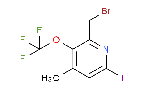 AM159286 | 1804833-76-8 | 2-(Bromomethyl)-6-iodo-4-methyl-3-(trifluoromethoxy)pyridine