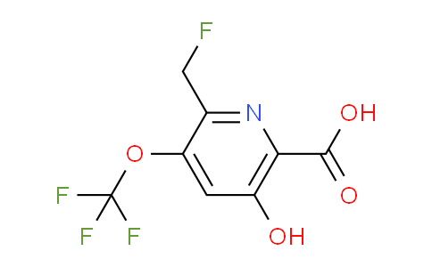 AM159288 | 1806268-16-5 | 2-(Fluoromethyl)-5-hydroxy-3-(trifluoromethoxy)pyridine-6-carboxylic acid