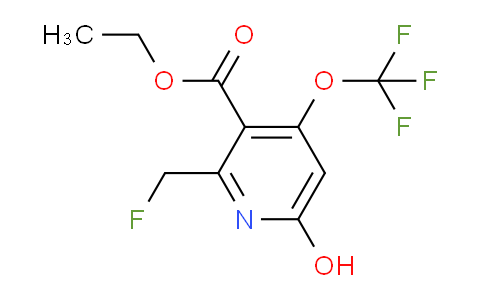 AM159289 | 1804837-68-0 | Ethyl 2-(fluoromethyl)-6-hydroxy-4-(trifluoromethoxy)pyridine-3-carboxylate