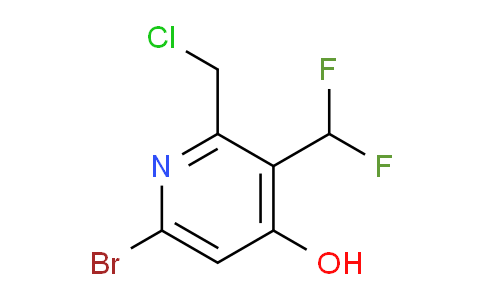 AM15929 | 1805368-79-9 | 6-Bromo-2-(chloromethyl)-3-(difluoromethyl)-4-hydroxypyridine