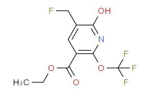 AM159296 | 1806038-98-1 | Ethyl 3-(fluoromethyl)-2-hydroxy-6-(trifluoromethoxy)pyridine-5-carboxylate