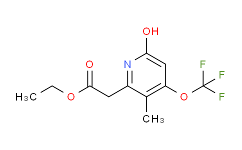 AM159301 | 1804759-19-0 | Ethyl 6-hydroxy-3-methyl-4-(trifluoromethoxy)pyridine-2-acetate