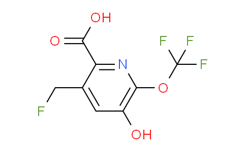 3-(Fluoromethyl)-5-hydroxy-6-(trifluoromethoxy)pyridine-2-carboxylic acid