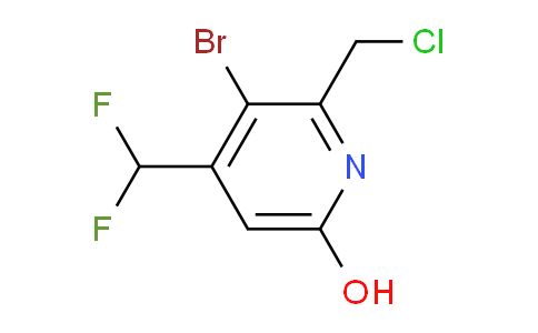 AM15931 | 1804660-39-6 | 3-Bromo-2-(chloromethyl)-4-(difluoromethyl)-6-hydroxypyridine