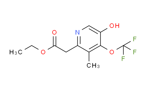 AM159320 | 1806180-62-0 | Ethyl 5-hydroxy-3-methyl-4-(trifluoromethoxy)pyridine-2-acetate