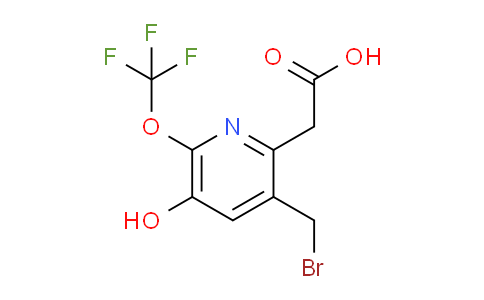 AM159322 | 1804635-75-3 | 3-(Bromomethyl)-5-hydroxy-6-(trifluoromethoxy)pyridine-2-acetic acid