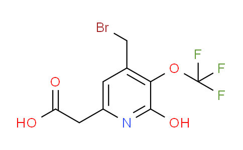 AM159323 | 1804837-18-0 | 4-(Bromomethyl)-2-hydroxy-3-(trifluoromethoxy)pyridine-6-acetic acid