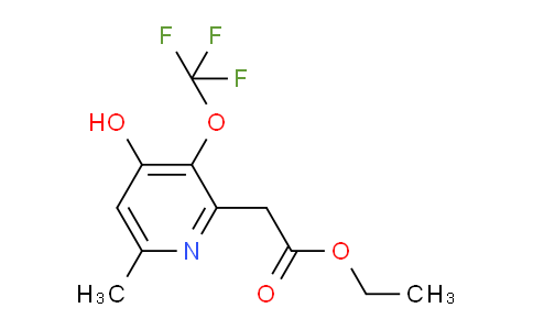 AM159326 | 1804815-76-6 | Ethyl 4-hydroxy-6-methyl-3-(trifluoromethoxy)pyridine-2-acetate