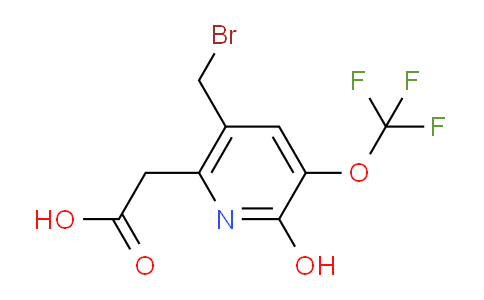 AM159334 | 1803964-44-4 | 5-(Bromomethyl)-2-hydroxy-3-(trifluoromethoxy)pyridine-6-acetic acid