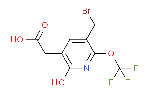 AM159335 | 1804837-31-7 | 3-(Bromomethyl)-6-hydroxy-2-(trifluoromethoxy)pyridine-5-acetic acid