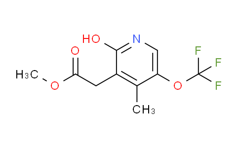 AM159336 | 1803693-05-1 | Methyl 2-hydroxy-4-methyl-5-(trifluoromethoxy)pyridine-3-acetate