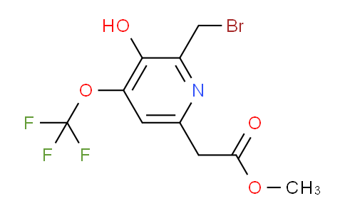 AM159338 | 1804837-37-3 | Methyl 2-(bromomethyl)-3-hydroxy-4-(trifluoromethoxy)pyridine-6-acetate
