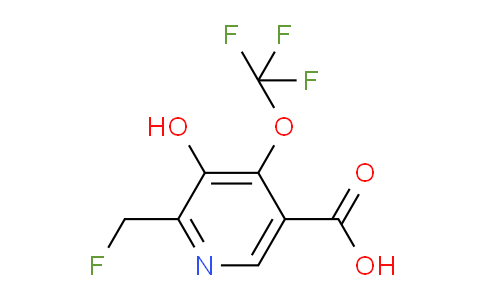 AM159342 | 1806038-66-3 | 2-(Fluoromethyl)-3-hydroxy-4-(trifluoromethoxy)pyridine-5-carboxylic acid