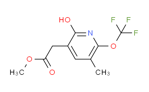 AM159345 | 1804773-01-0 | Methyl 2-hydroxy-5-methyl-6-(trifluoromethoxy)pyridine-3-acetate