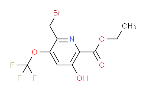 AM159357 | 1804823-87-7 | Ethyl 2-(bromomethyl)-5-hydroxy-3-(trifluoromethoxy)pyridine-6-carboxylate