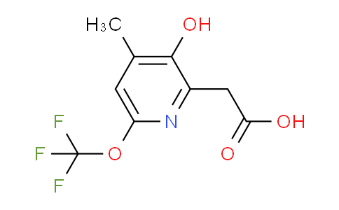 AM159372 | 1806718-54-6 | 3-Hydroxy-4-methyl-6-(trifluoromethoxy)pyridine-2-acetic acid