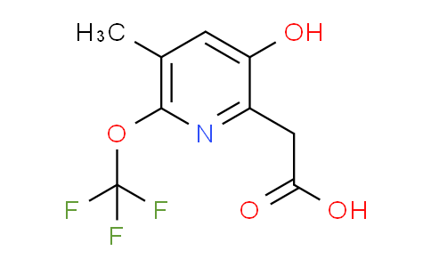 AM159375 | 1806132-84-2 | 3-Hydroxy-5-methyl-6-(trifluoromethoxy)pyridine-2-acetic acid