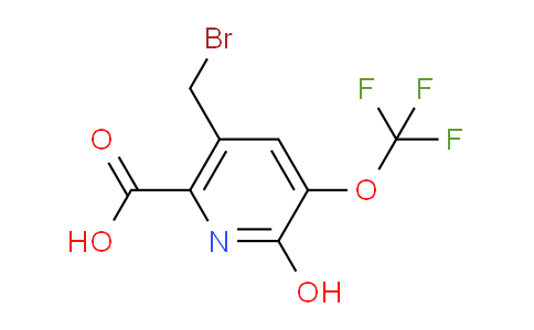 AM159384 | 1804352-53-1 | 5-(Bromomethyl)-2-hydroxy-3-(trifluoromethoxy)pyridine-6-carboxylic acid