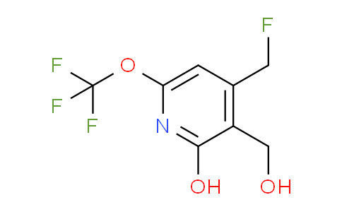 4-(Fluoromethyl)-2-hydroxy-6-(trifluoromethoxy)pyridine-3-methanol