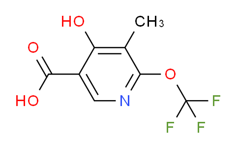4-Hydroxy-3-methyl-2-(trifluoromethoxy)pyridine-5-carboxylic acid