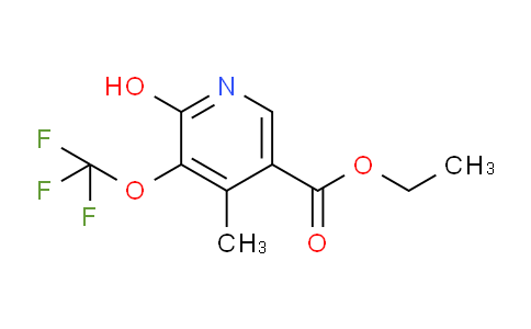 Ethyl 2-hydroxy-4-methyl-3-(trifluoromethoxy)pyridine-5-carboxylate