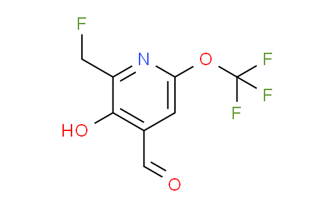 2-(Fluoromethyl)-3-hydroxy-6-(trifluoromethoxy)pyridine-4-carboxaldehyde
