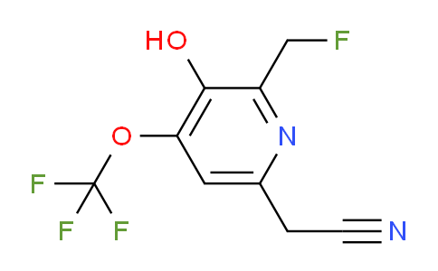 AM159417 | 1806730-43-7 | 2-(Fluoromethyl)-3-hydroxy-4-(trifluoromethoxy)pyridine-6-acetonitrile